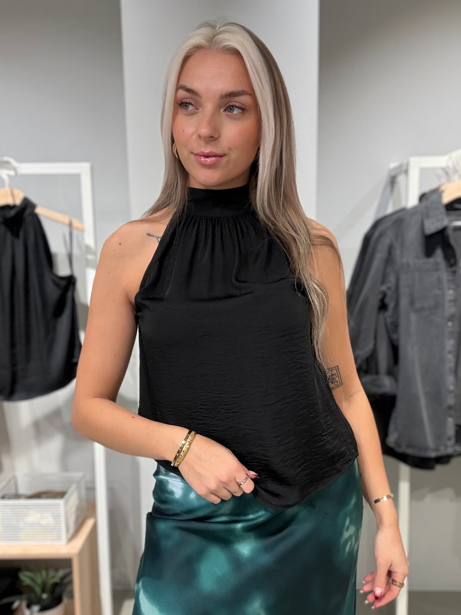 PCMILDA Shirt - Black